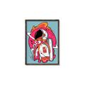 Picture of Space Explorer Poster _GroupedProduct_Rectangle_Portrait_Canvas_Framed_