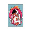 Picture of Space Explorer Poster _GroupedProduct_Rectangle_Portrait_Canvas_Framed_
