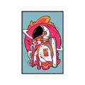 Picture of Space Explorer Poster _GroupedProduct_Rectangle_Portrait_Canvas_Framed_