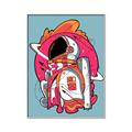 Picture of Space Explorer Poster _GroupedProduct_Rectangle_Portrait_Canvas_Framed_