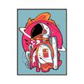 Picture of Space Explorer Poster _GroupedProduct_Rectangle_Portrait_Canvas_Framed_