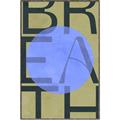 Picture of Breath Typography Poster _GroupedProduct_Rectangle_Portrait_Canvas_Framed_