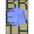 Picture of Breath Typography Poster _GroupedProduct_Rectangle_Portrait_Canvas_Framed_