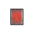 Picture of Good Morning Typography Poster _GroupedProduct_Rectangle_Portrait_Canvas_Framed_