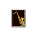Picture of Golden Saxophone Poster _GroupedProduct_Rectangle_Portrait_Canvas_Framed_