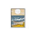 Picture of Summer Vacation Poster _GroupedProduct_Rectangle_Portrait_Canvas_Framed_