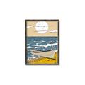 Picture of Summer Vacation Poster _GroupedProduct_Rectangle_Portrait_Canvas_Framed_