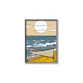 Picture of Summer Vacation Poster _GroupedProduct_Rectangle_Portrait_Canvas_Framed_
