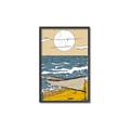 Picture of Summer Vacation Poster _GroupedProduct_Rectangle_Portrait_Canvas_Framed_