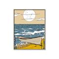 Picture of Summer Vacation Poster _GroupedProduct_Rectangle_Portrait_Canvas_Framed_
