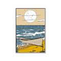Picture of Summer Vacation Poster _GroupedProduct_Rectangle_Portrait_Canvas_Framed_