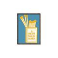 Picture of A Match May in Heaven Poster _GroupedProduct_Rectangle_Portrait_Canvas_Framed_