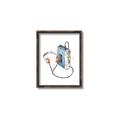 Picture of Retro Walkman Poster _GroupedProduct_Rectangle_Portrait_Canvas_Framed_