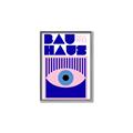 Picture of Bauhaus Eye Poster _GroupedProduct_Rectangle_Portrait_Canvas_Framed_