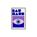 Picture of Bauhaus Eye Poster _GroupedProduct_Rectangle_Portrait_Canvas_Framed_