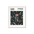 Picture of Flower Market London Poster _GroupedProduct_Rectangle_Portrait_Framed_Matted_