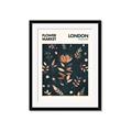 Picture of Flower Market London Poster _GroupedProduct_Rectangle_Portrait_Framed_Matted_