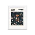 Picture of Flower Market London Poster _GroupedProduct_Rectangle_Portrait_Framed_Matted_