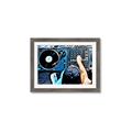 Picture of Music Dj Set  _GroupedProduct_Rectangle_Landscape_Framed_Matted_