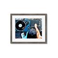 Picture of Music Dj Set  _GroupedProduct_Rectangle_Landscape_Framed_Matted_