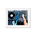 Picture of Music Dj Set  _GroupedProduct_Rectangle_Landscape_Framed_Matted_
