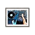 Picture of Music Dj Set  _GroupedProduct_Rectangle_Landscape_Framed_Matted_