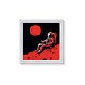 Picture of Retro Moonwalk Poster _GroupedProduct_Square_Framed_Matted_