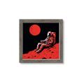 Picture of Retro Moonwalk Poster _GroupedProduct_Square_Framed_Matted_