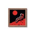 Picture of Retro Moonwalk Poster _GroupedProduct_Square_Framed_Matted_