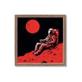 Picture of Retro Moonwalk Poster _GroupedProduct_Square_Framed_Matted_