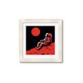 Picture of Retro Moonwalk Poster _GroupedProduct_Square_Framed_Matted_