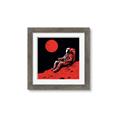 Picture of Retro Moonwalk Poster _GroupedProduct_Square_Framed_Matted_