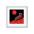 Picture of Retro Moonwalk Poster _GroupedProduct_Square_Framed_Matted_