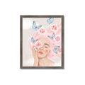Picture of Flourishing Mind _GroupedProduct_Rectangle_Portrait_Framed_Matted_