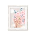 Picture of Flourishing Mind _GroupedProduct_Rectangle_Portrait_Framed_Matted_