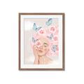 Picture of Flourishing Mind _GroupedProduct_Rectangle_Portrait_Framed_Matted_