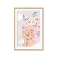 Picture of Flourishing Mind _GroupedProduct_Rectangle_Portrait_Framed_Matted_