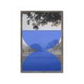 Picture of Misty Blue Horizon _GroupedProduct_Rectangle_Portrait_Framed_Matted_