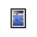 Picture of Misty Blue Horizon _GroupedProduct_Rectangle_Portrait_Framed_Matted_