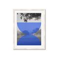 Picture of Misty Blue Horizon _GroupedProduct_Rectangle_Portrait_Framed_Matted_