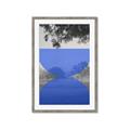 Picture of Misty Blue Horizon _GroupedProduct_Rectangle_Portrait_Framed_Matted_