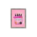 Picture of Sardines Tin Can Pink _GroupedProduct_Rectangle_Portrait_Framed_Matted_