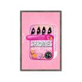 Picture of Sardines Tin Can Pink _GroupedProduct_Rectangle_Portrait_Framed_Matted_