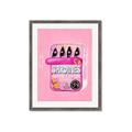 Picture of Sardines Tin Can Pink _GroupedProduct_Rectangle_Portrait_Framed_Matted_