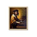 Picture of Old Vinyl Sounds Better Typography Poster _GroupedProduct_Rectangle_Portrait_Framed_Matted_