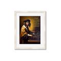 Picture of Old Vinyl Sounds Better Typography Poster _GroupedProduct_Rectangle_Portrait_Framed_Matted_
