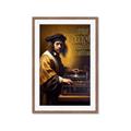Picture of Old Vinyl Sounds Better Typography Poster _GroupedProduct_Rectangle_Portrait_Framed_Matted_