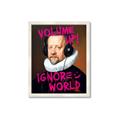 Picture of Volume Up Typography Poster _GroupedProduct_Rectangle_Portrait_Framed_Matted_