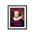 Picture of Volume Up Typography Poster _GroupedProduct_Rectangle_Portrait_Framed_Matted_