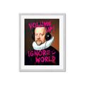 Picture of Volume Up Typography Poster _GroupedProduct_Rectangle_Portrait_Framed_Matted_